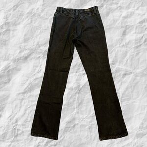 Vintage Rockies Rocky Mountain High Waisted Black Jeans Bareback Size 8(29X32)‎